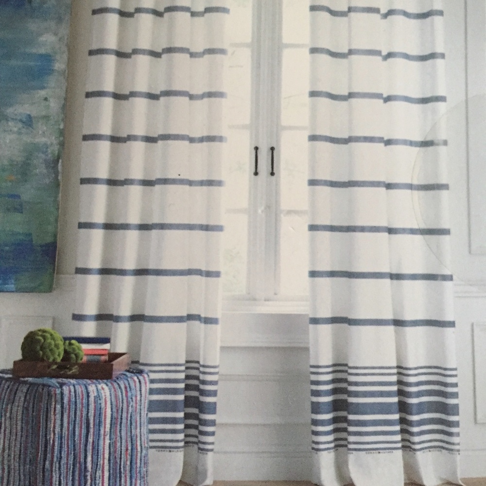 Tommy Hilfiger Window Panels NWOT